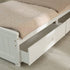 Timeless White Kids Storage 4 Drawer Single Bed